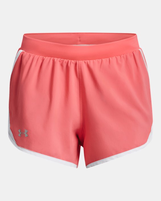 Women's UA Fly-By 2.0 Shorts, Pink, pdpMainDesktop image number 6